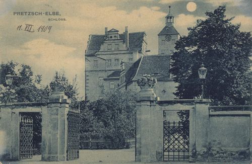 Pretzsch (Elbe), Sachsen-Anhalt: Schloss