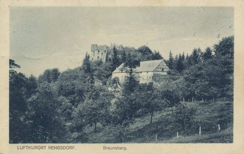 Rengsdorf, Rheinland-Pfalz: Braunsberg mit Ruine