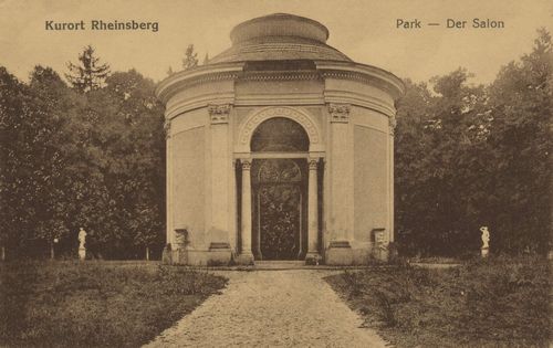 Rheinsberg (Mark), Brandenburg: Park, Salon