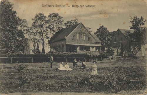 Rottstiel, Brandenburg: Ruppiner Schweiz, Forsthaus
