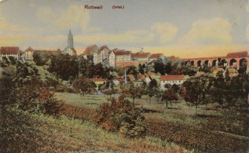 Rottweil, Baden-Wrttemberg: Stadtansicht