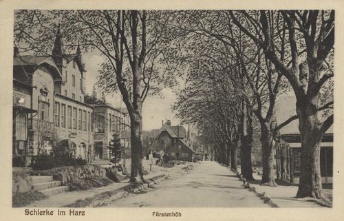 Schierke (Harz), Sachsen-Anhalt: Frstenhh mit Frstenhof