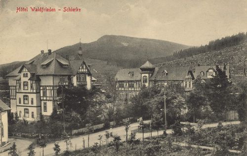 Schierke (Harz), Sachsen-Anhalt: Hotel Waldfrieden