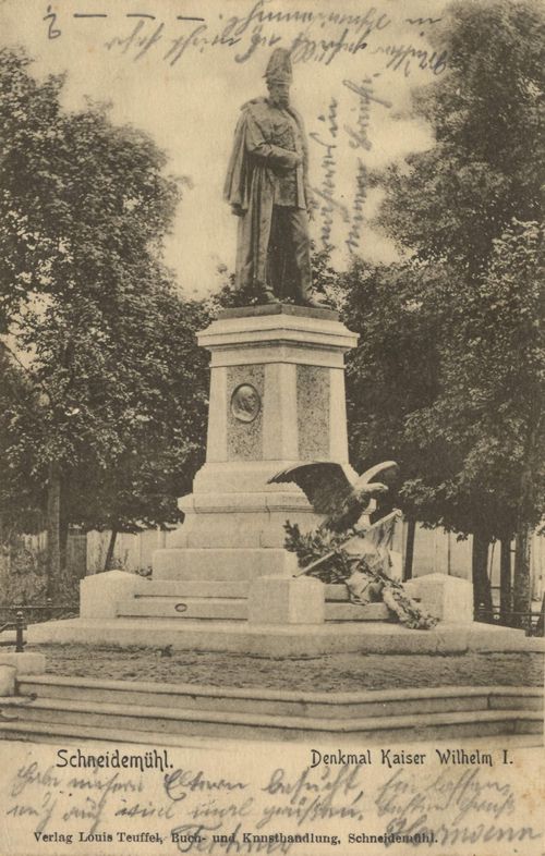 Schneidemhl, Posen: Kaiser-Wilhelm-Denkmal [2]