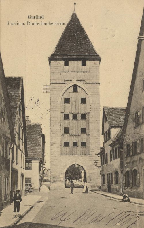Schwbisch Gmnd, Baden-Wrttemberg: Rinderbacherturm