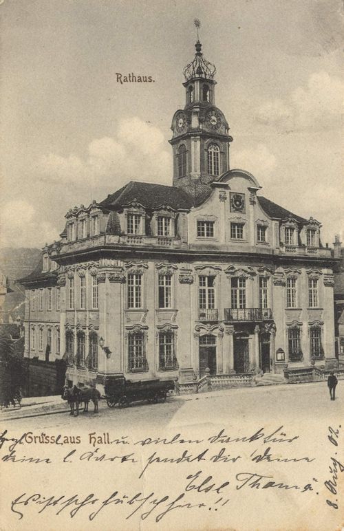 Schwbisch Hall, Baden-Wrttemberg: Rathaus
