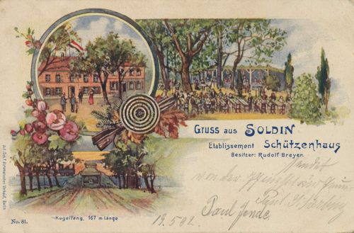 Soldin, Ostbrandenburg: Etabilissement Schtzenhaus