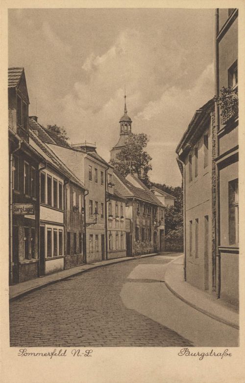 Sommerfeld (N.-L.), Ostbrandenburg: Burgstrae