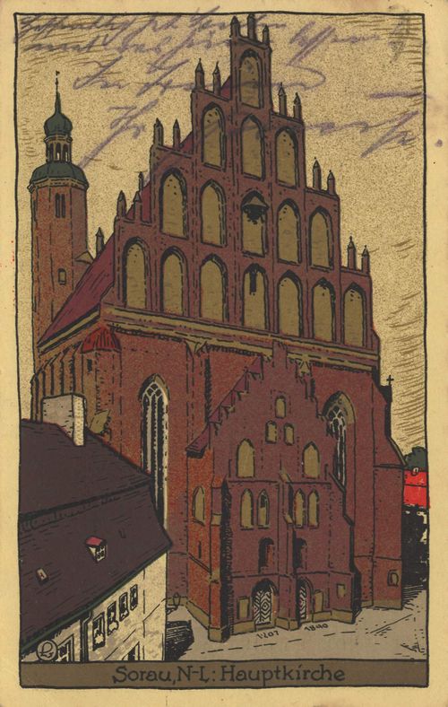 Sorau N.-L., Ostbrandenburg: Hauptkirche