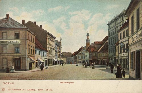 Sorau N.-L., Ostbrandenburg: Wilhelmsplatz