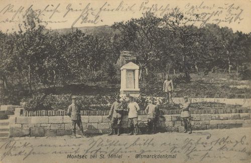 St. Mihiel, Elsass-Lothringen: Bismarckdenkmal