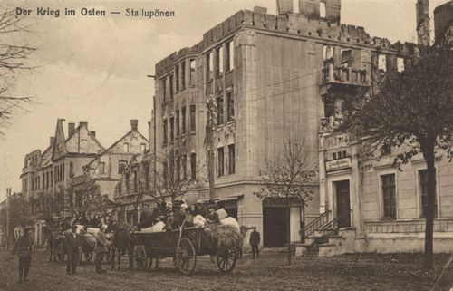 Stallupnen, Ostpreuen: Ruinen