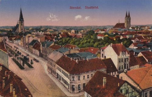 Stendal, Sachsen-Anhalt: Stadtansicht