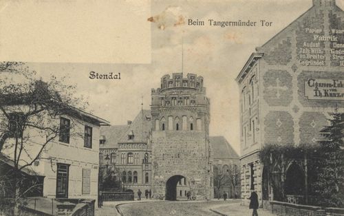 Stendal, Sachsen-Anhalt: Tangermnder Tor