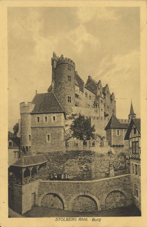 Stolberg (Rhld.), Nordrhein-Westfalen: Burg