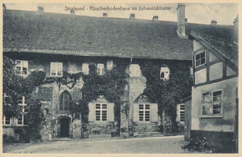 Stralsund, Mecklenburg-Vorpommern: Johanniskloster, Rucherbodenhaus