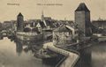 Straburg i. E., Elsass-Lothringen: Blick von den gedeckten Brcken