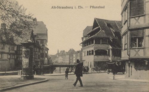 Straburg i. E., Elsass-Lothringen: Pflanzbad