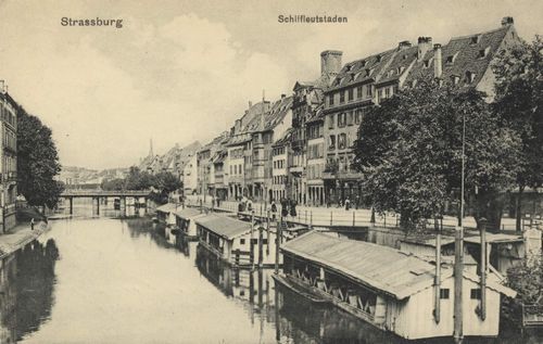 Straburg i. E., Elsass-Lothringen: Schiffleutstaden