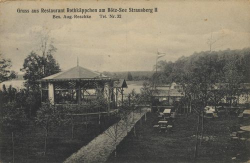 Strausberg, Brandenburg: Restaurant Rothkppchen am Btzsee