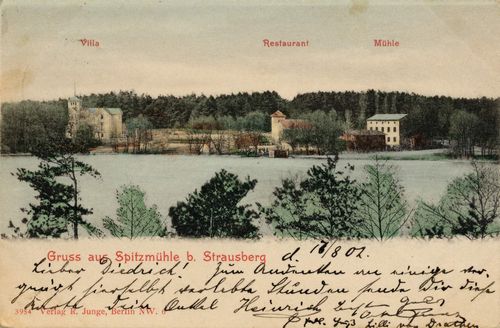 Strausberg, Brandenburg: Spitzmhle