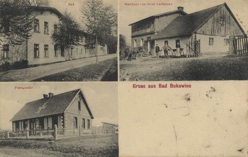 Tannhbel, Schlesien: Bad Bukowine; Gasthaus; Postagentur