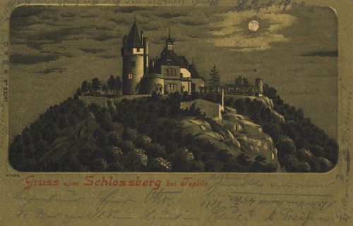 Teplitz (CZ), Tschechien: Schlossberg