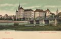 Torgau, Sachsen: Schloss Hartenfels und Elbbrcke