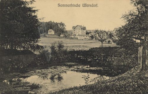 Ullersdorf, Sachsen: Landschaftsansicht und Gebudeansicht