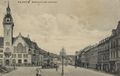 Waldheim, Sachsen: Marktplatz mit Rathaus