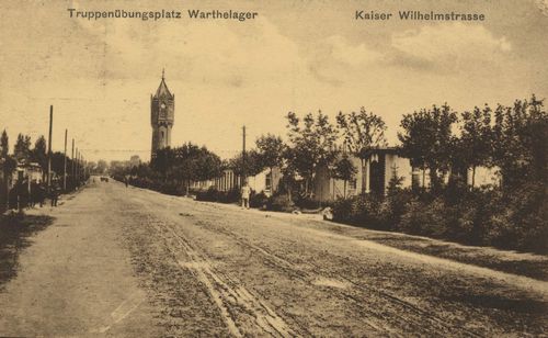 Warthelager, Posen: Truppenbungsplatz, Kaiser-Wilhelm-Strae