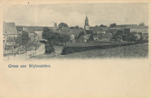 Wefensleben, Sachsen-Anhalt: Stadtansicht