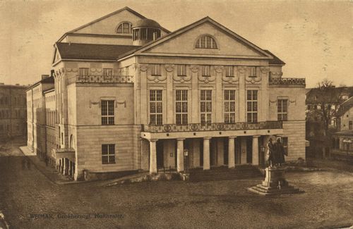Weimar, Thringen: Groherzogl. Hoftheater
