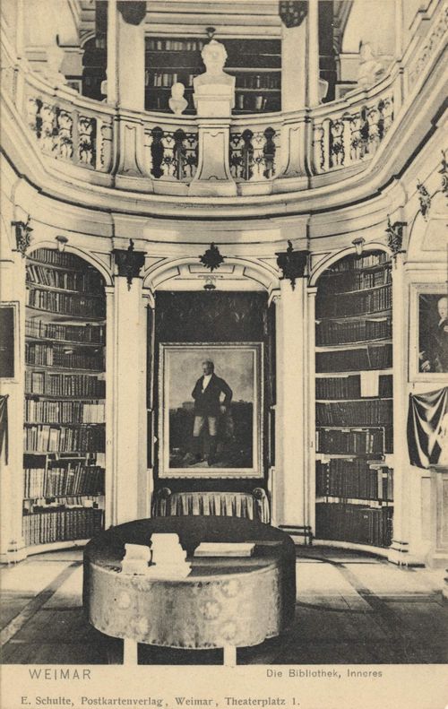 Weimar, Thringen: Herzogin-Anna-Amalia-Bibliothek, Hauptsaal