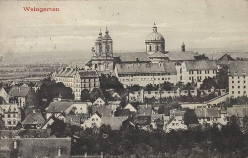 Weingarten, Baden-Wrttemberg: Kloster, Sdansicht