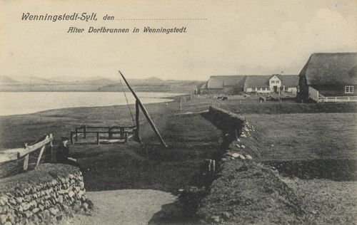 Wenningstedt (Sylt), Schleswig-Holstein: Alter Dorfbrunnen