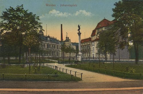 Werdau i. Sa., Sachsen: Johannisplatz