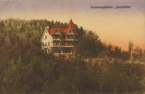Wernigerode a. Harz, Sachsen-Anhalt: Genesungsheim Sennhtte