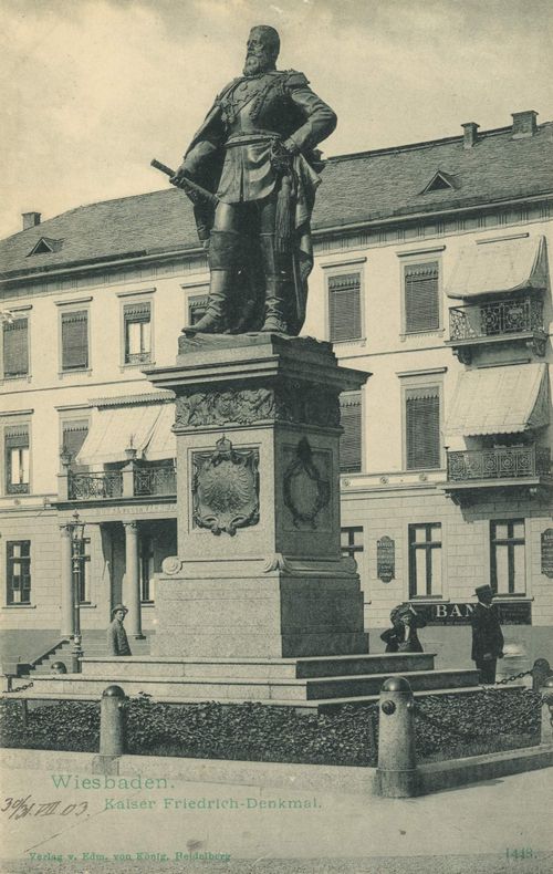 Wiesbaden, Hessen: Kaiser-Friedrich-Denkmal