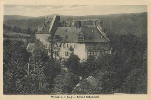 Wissen, Rheinland-Pfalz: Schloss Schnstein