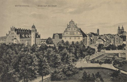Wittenberg, Lutherstadt, Sachsen-Anhalt: Stadtansicht