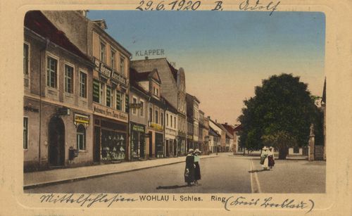 Wohlau, Schlesien: Ringstraenansicht