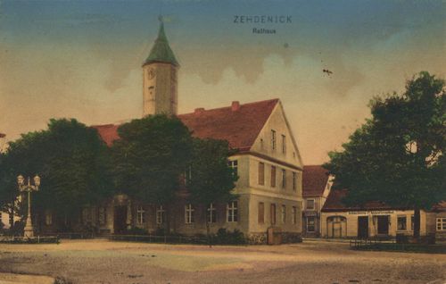 Zehdenick, Brandenburg: Rathaus