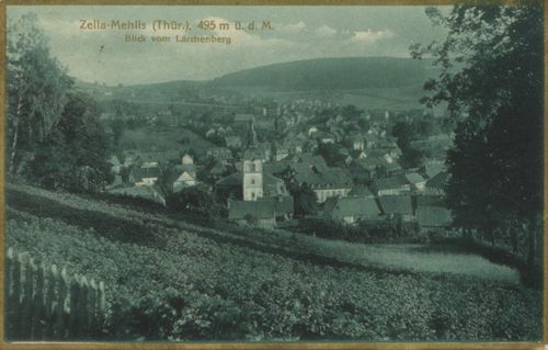 Zella-Mehlis, Thringen: Blick vom Lerchenberg [2]