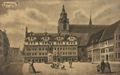 Zerbst, Sachsen-Anhalt: Rathaus aus dem 17. Jahrhundert