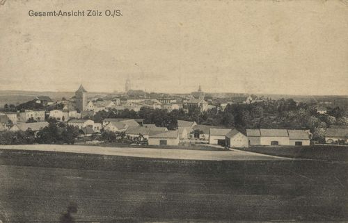 Zlzendorf, Schlesien: Stadtansicht