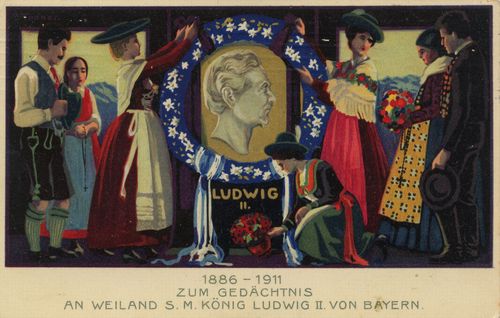 25. Todestag Ludwigs II. (1911)