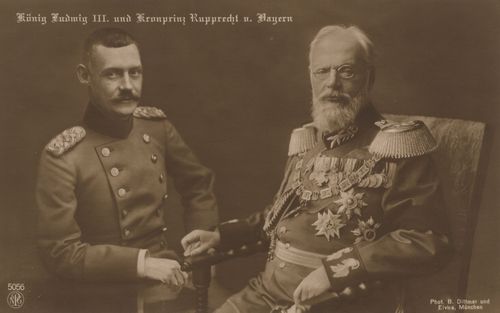 Ludwig III. und Kronprinz Rupprecht