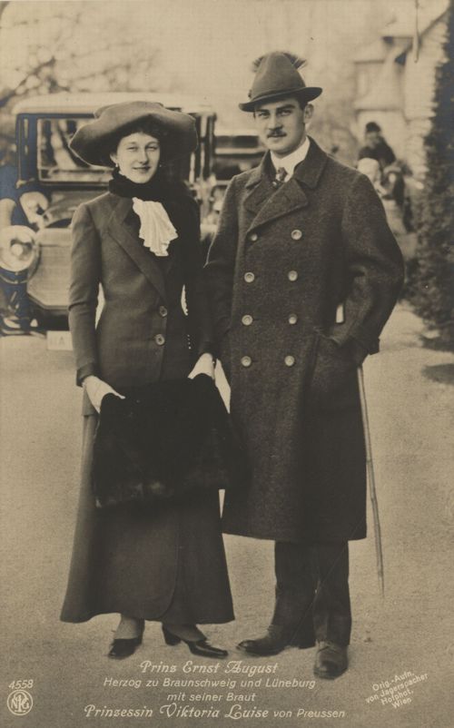 Prinz Ernst August und seine Braut, Prinzessin Victoria Luise [4]