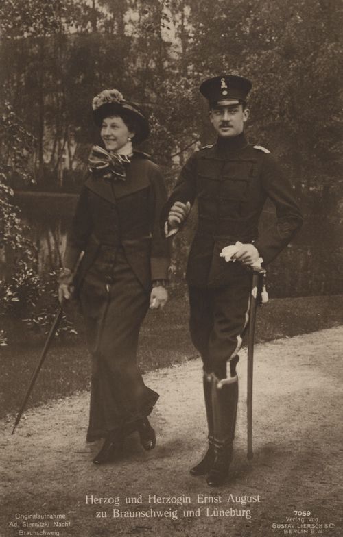 Prinz Ernst August und seine Braut, Prinzessin Victoria Luise [3]